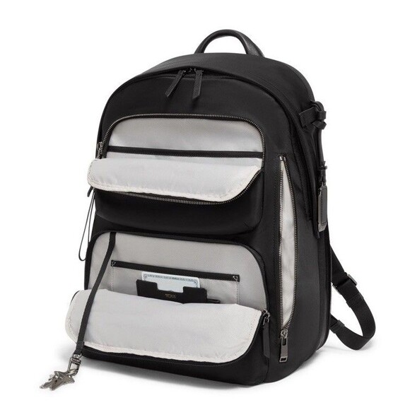 Tumi Voyageur Montana Backpack , NWT Black/Gunmetal main image 10